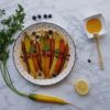 carottes rôties houmous
